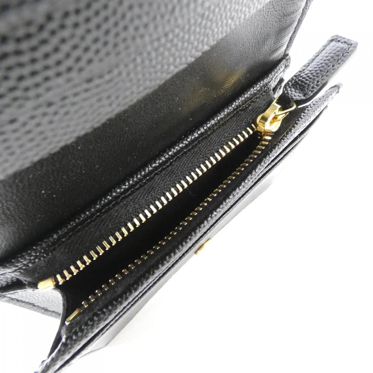 SAINT LAURENT 668290 BOWA1 Wallet Leather
