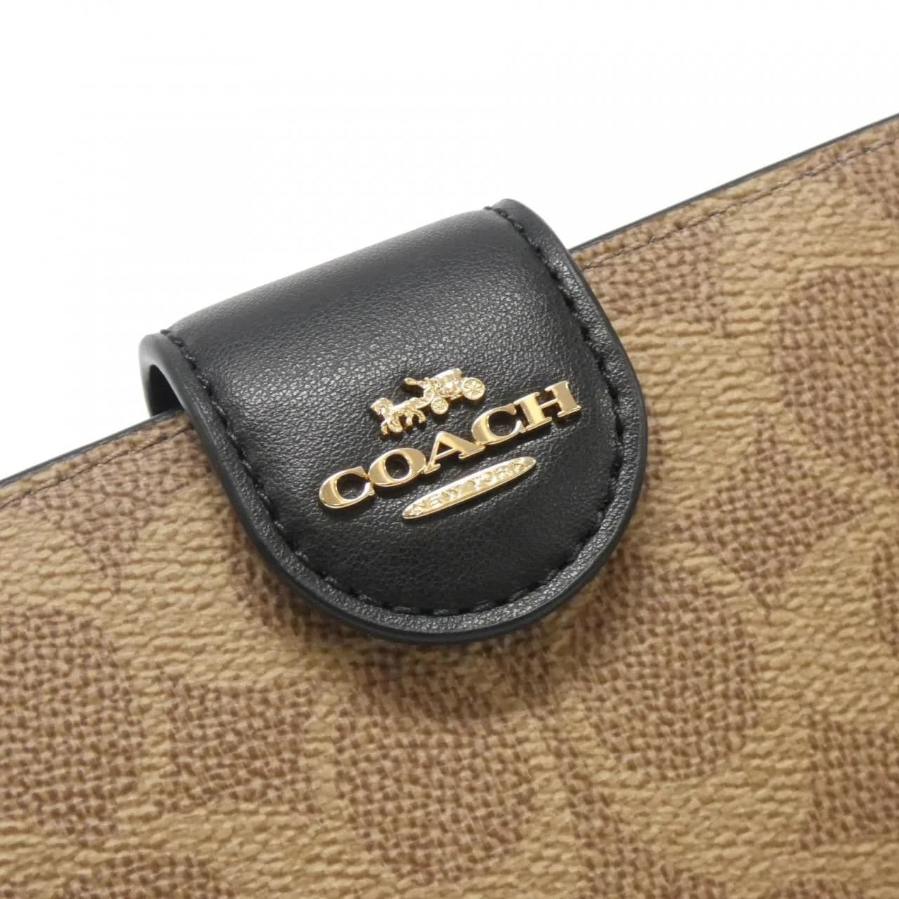 COACH CW786 Wallet Canvas