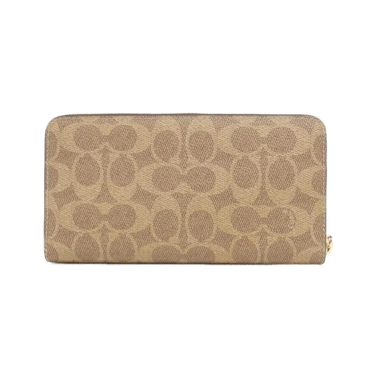 COACH CW778 Wallet Canvas