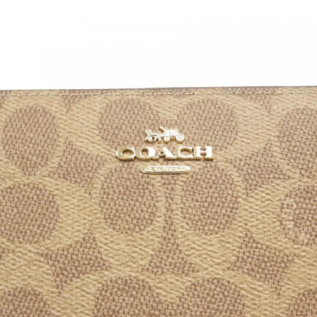 COACH CW778 Wallet Canvas