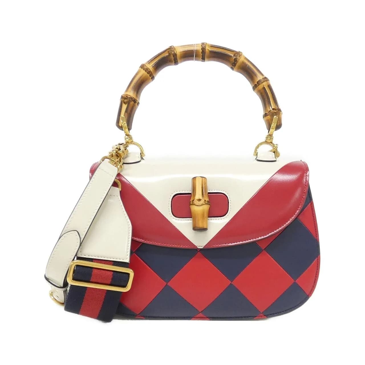 GUCCI 672206 Handbag Leather