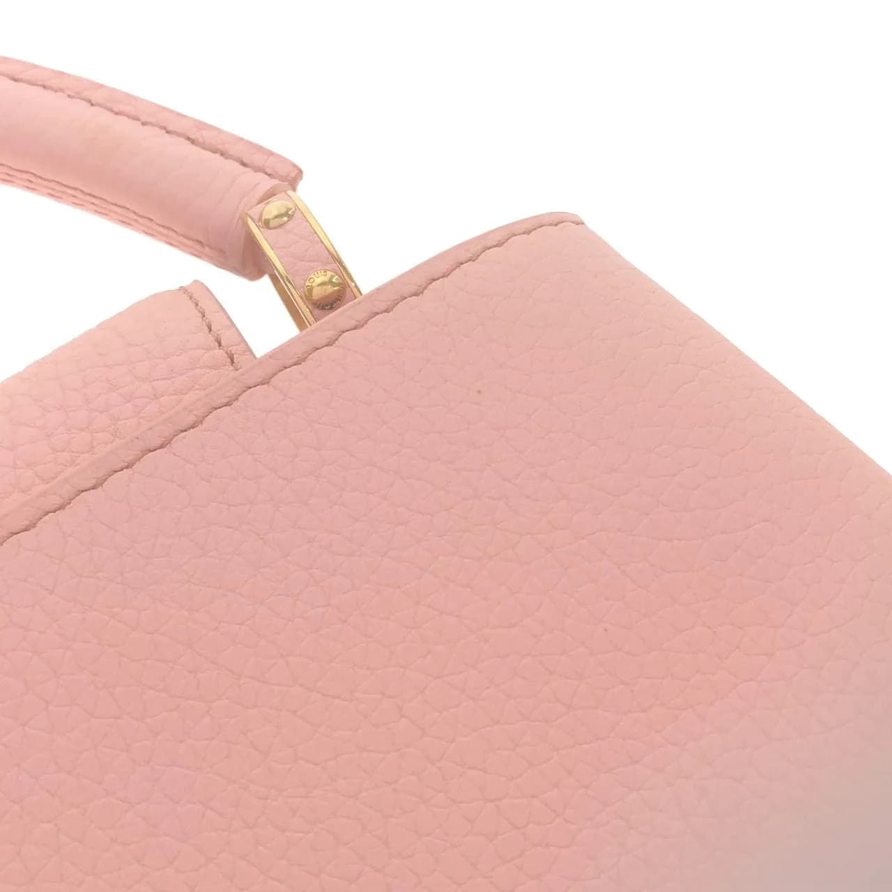 LOUIS VUITTON Capucines M14100 Handbag Patent Leather