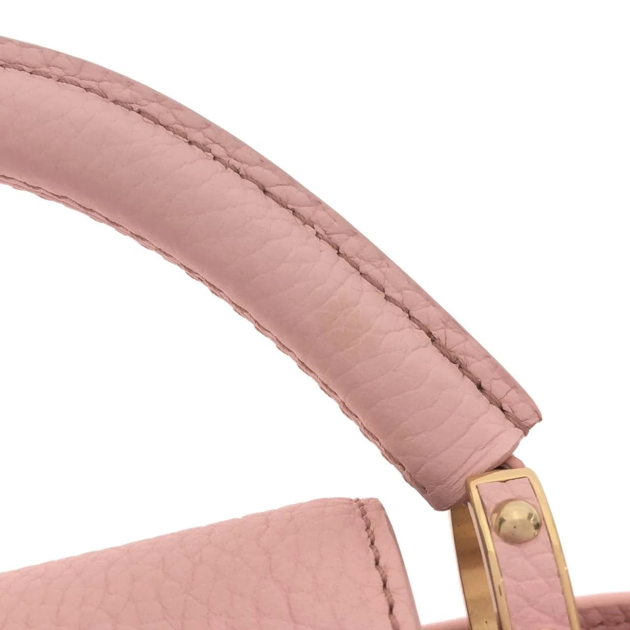 LOUIS VUITTON Capucines M14100 Handbag Patent Leather