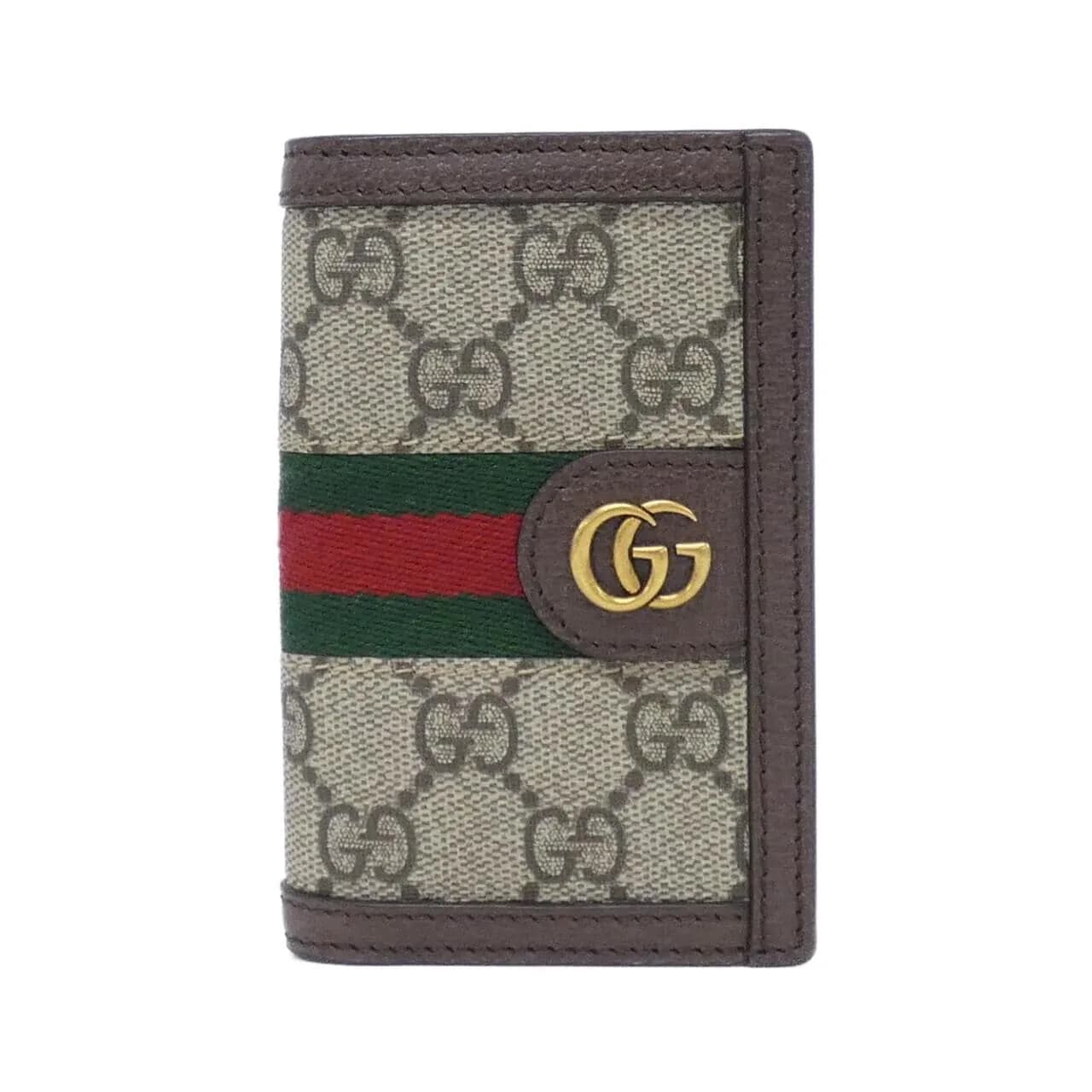 GUCCI 734943 96IWT Card Case Canvas