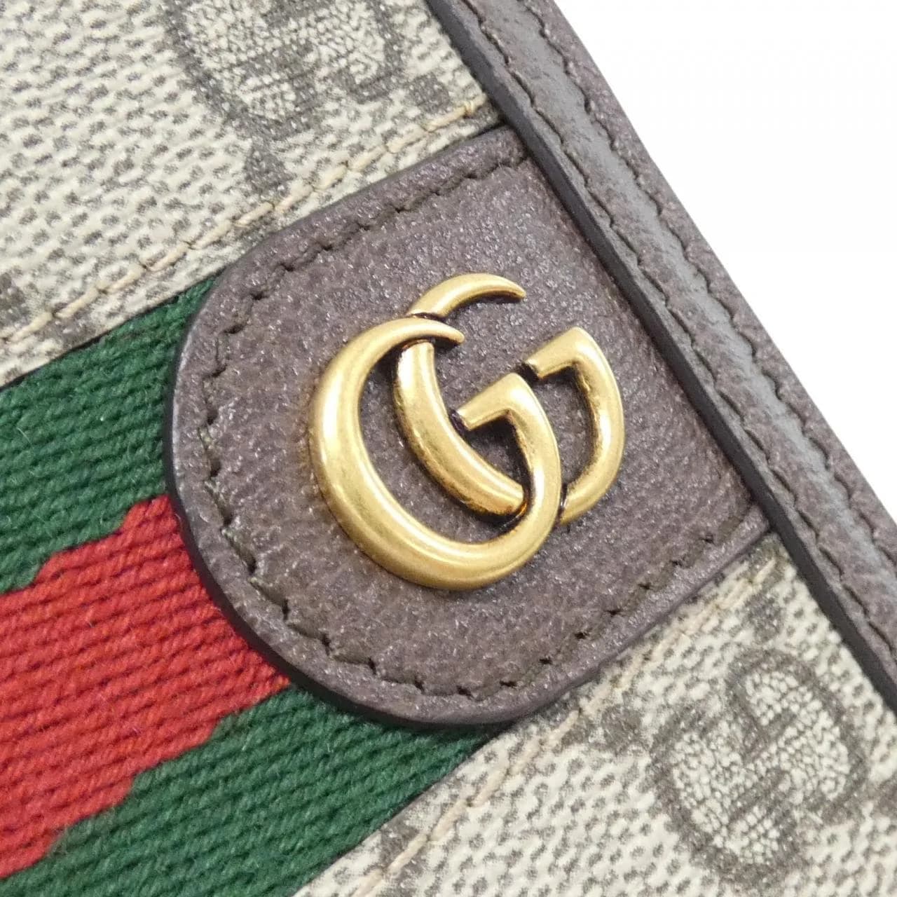 GUCCI 734943 96IWT Card Case Canvas