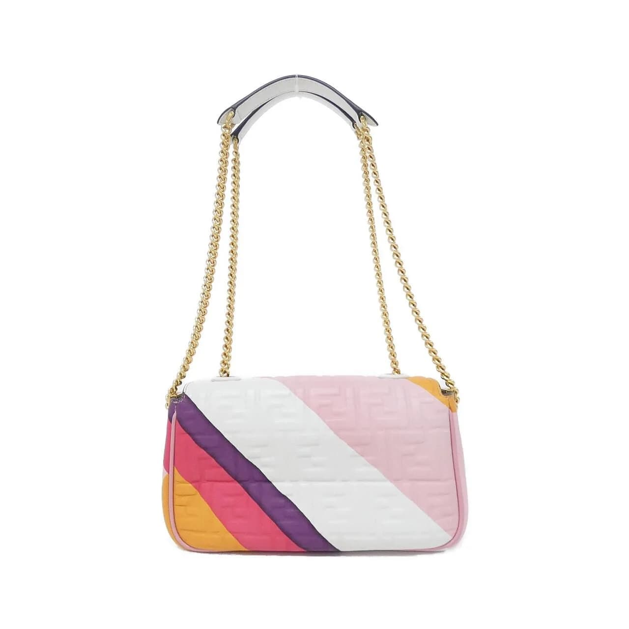 FENDI Baguette 8BR793 AK2K Shoulder Lambskin