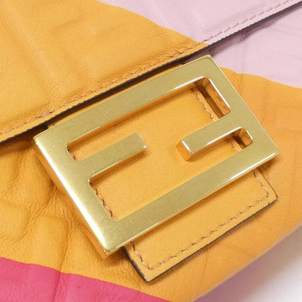 FENDI Baguette 8BR793 AK2K Shoulder Lambskin