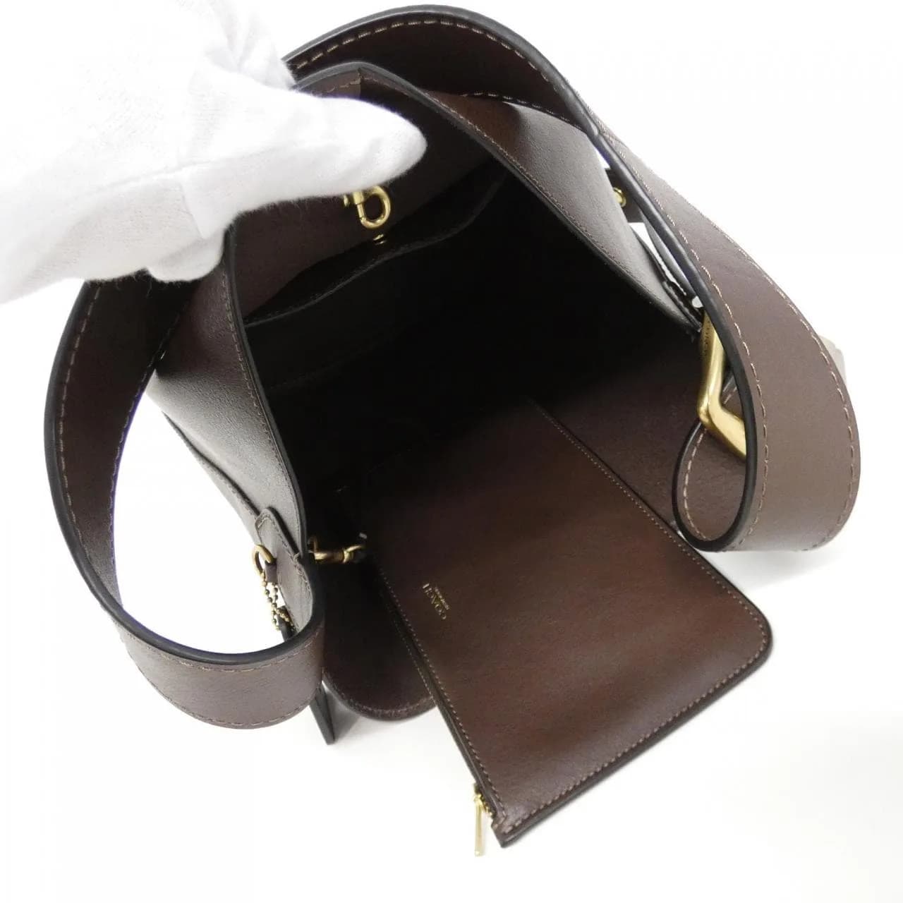 COACH CCC23 Shoulder Leather