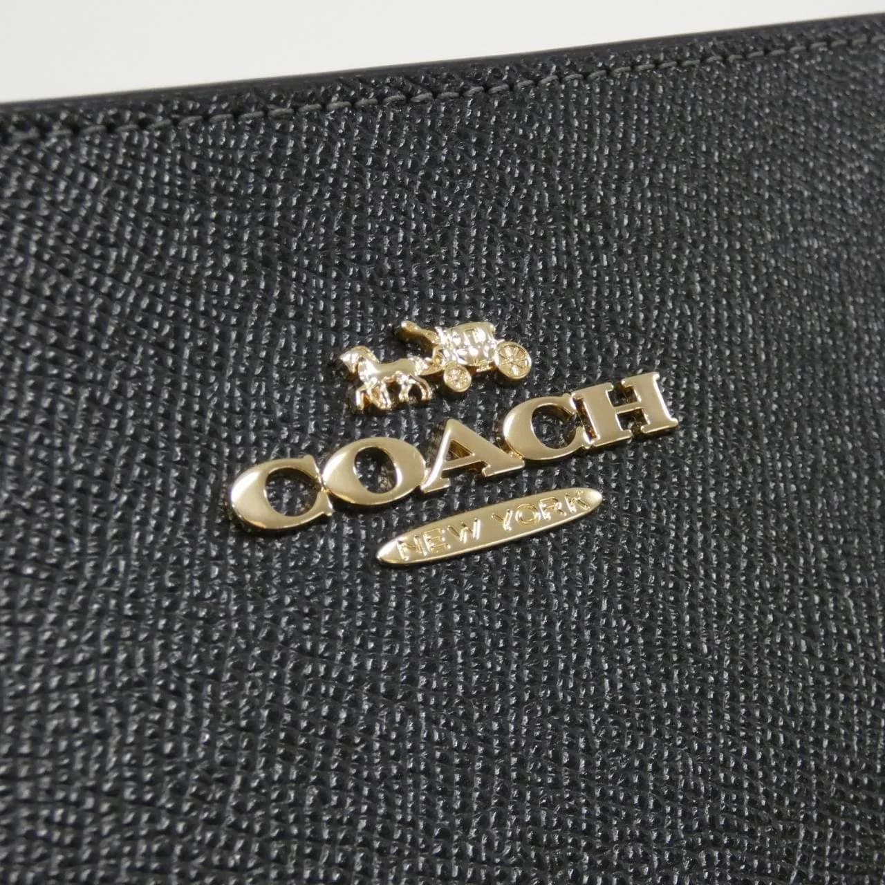 COACH CCD71 Handbag Leather