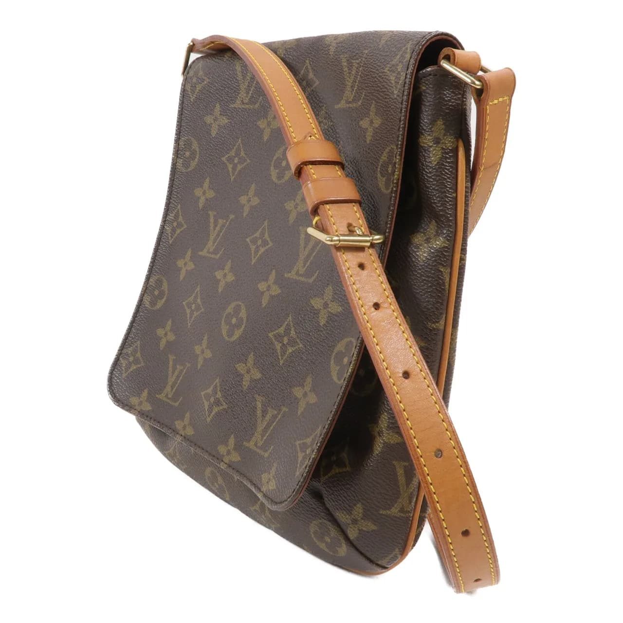 LOUIS VUITTON Musette Salsa M51258 Shoulder Bag Coated Canvas