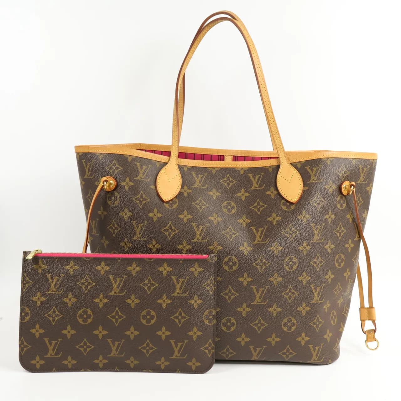 LOUIS VUITTON Neverfull M41178 Tote Bag Coated Canvas