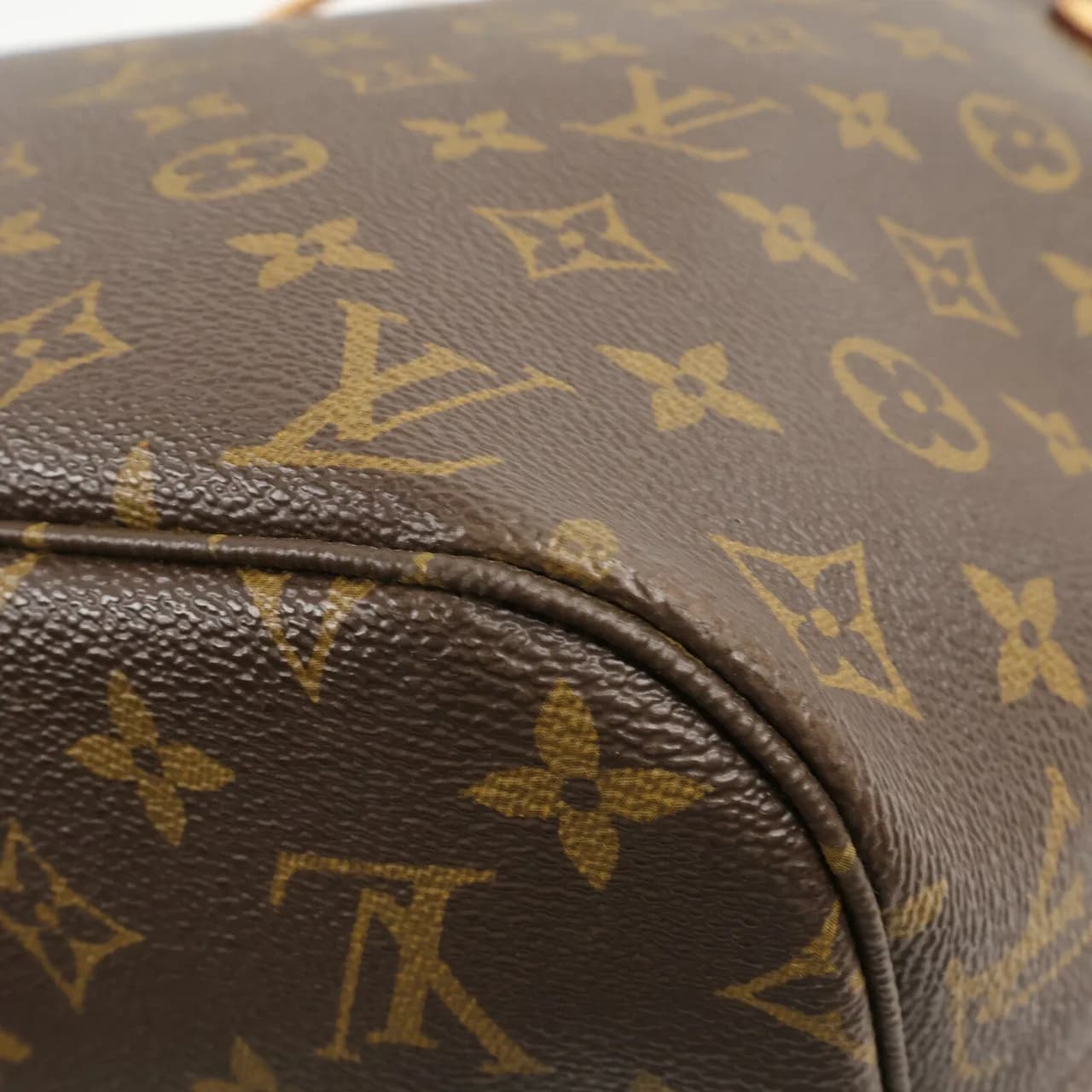 LOUIS VUITTON Neverfull M41178 Tote Bag Coated Canvas