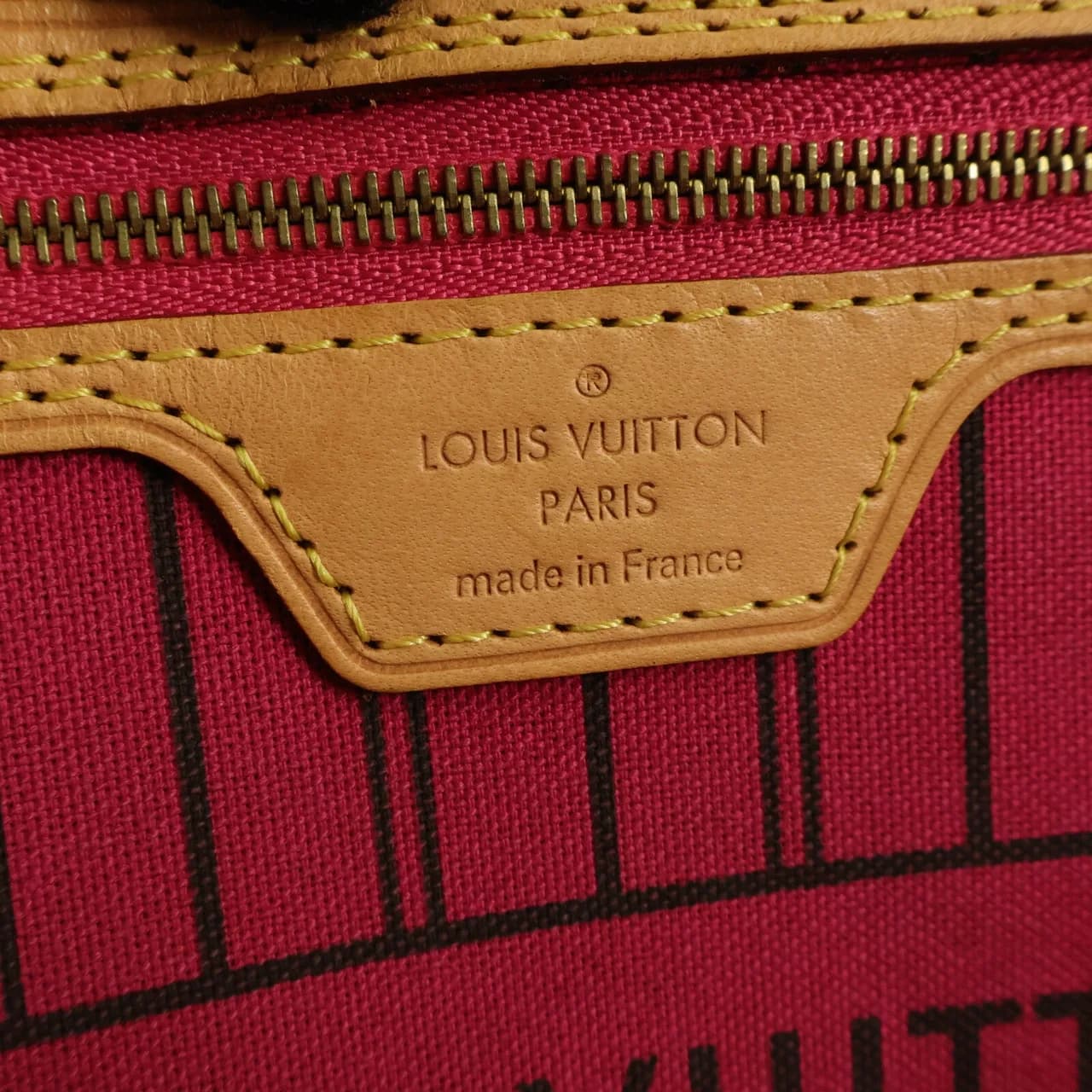 LOUIS VUITTON Neverfull M41178 Tote Bag Coated Canvas