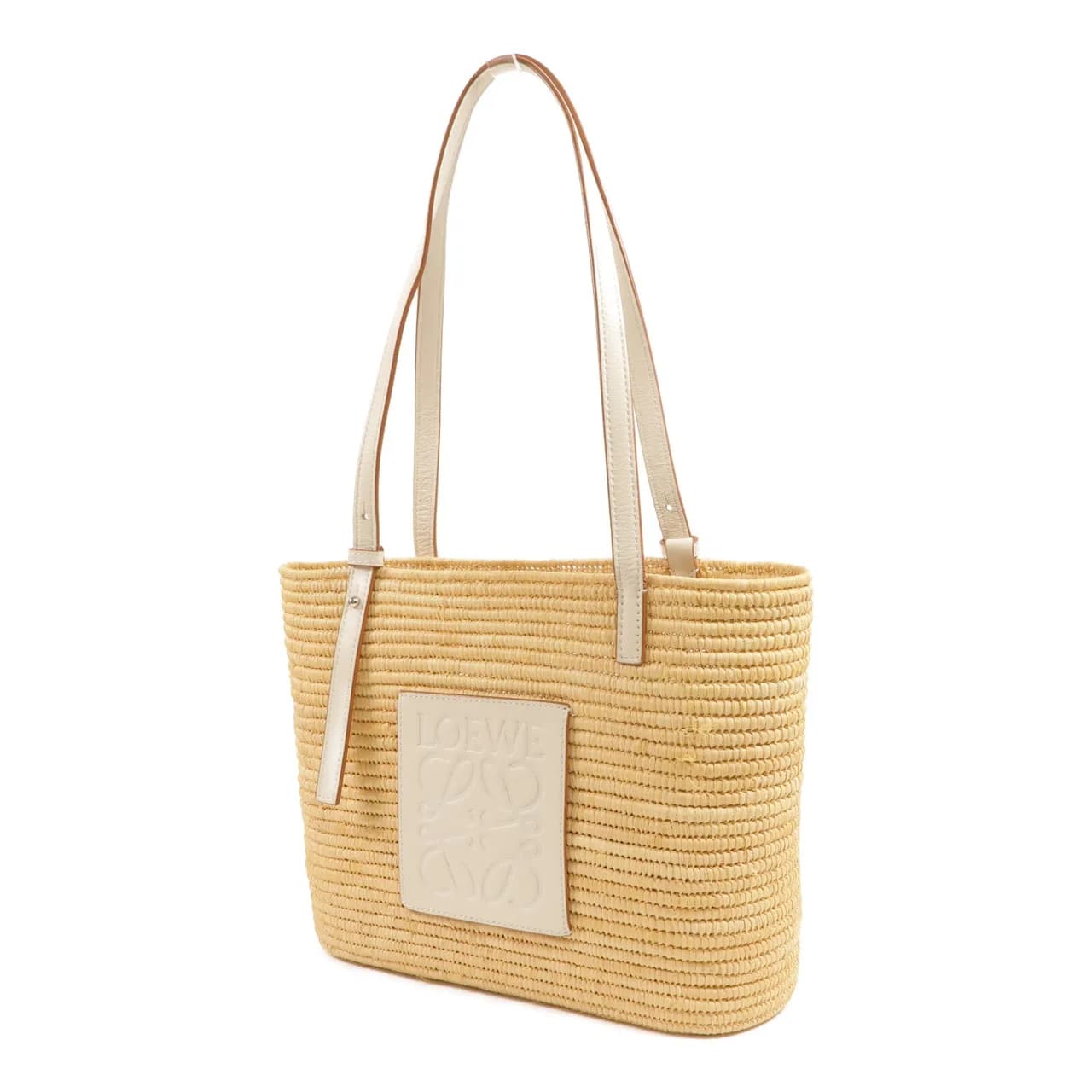 LOEWE Tote Bag x Raffia