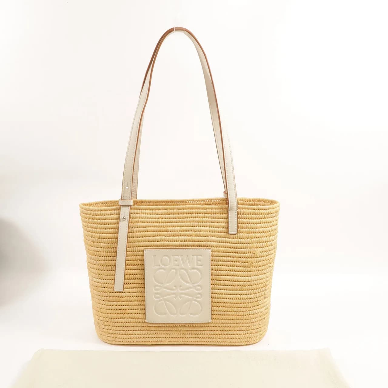LOEWE Tote Bag x Raffia