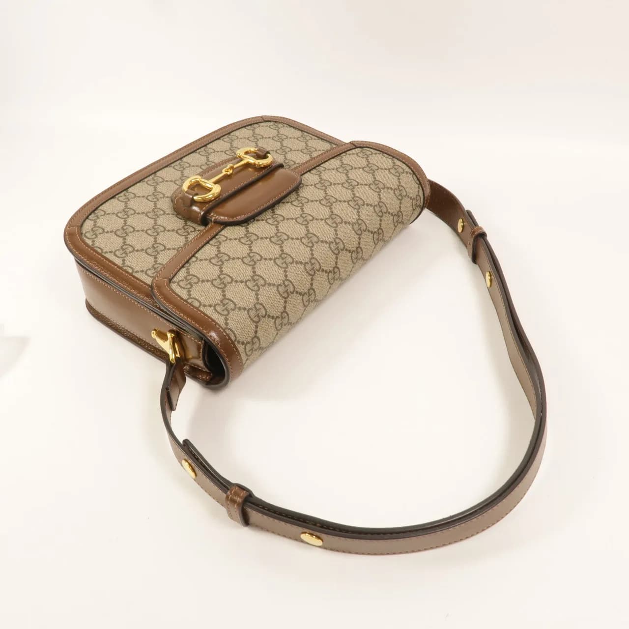 GUCCI 602204 Shoulder Bag Coated Canvas