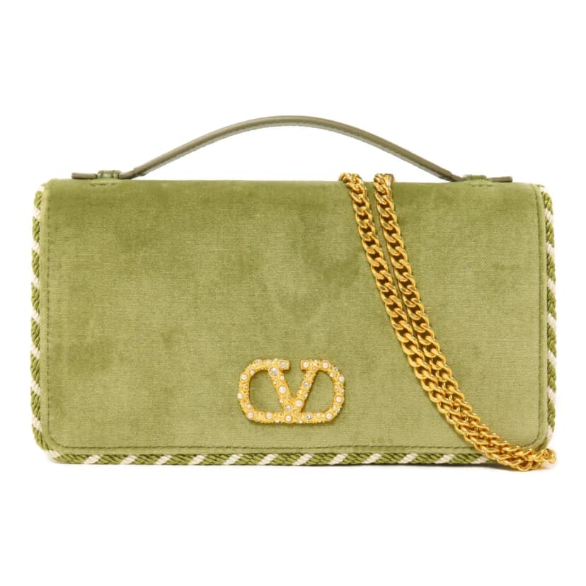 VALENTINO Shoulder Bag x Velvet