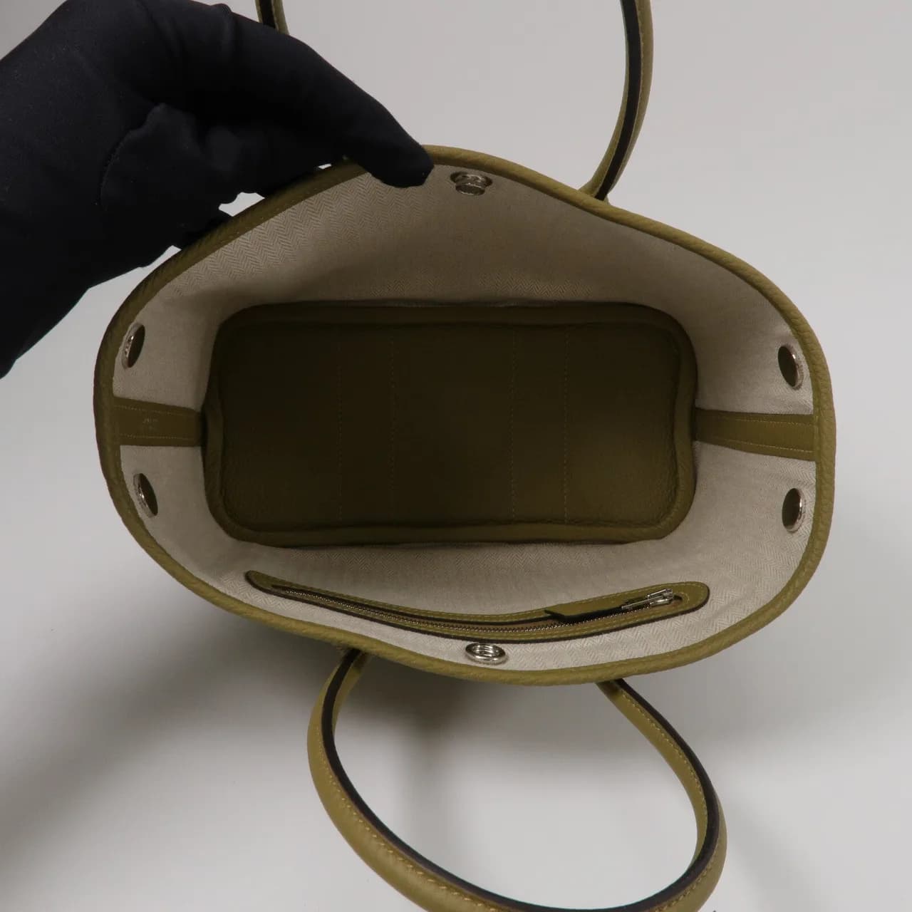 HERMES Handbag Calfskin