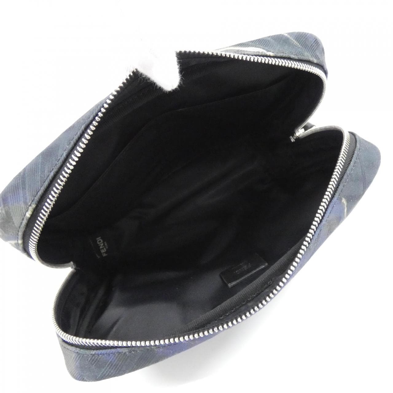 FENDI 7N0116 AHUE Pouch Canvas