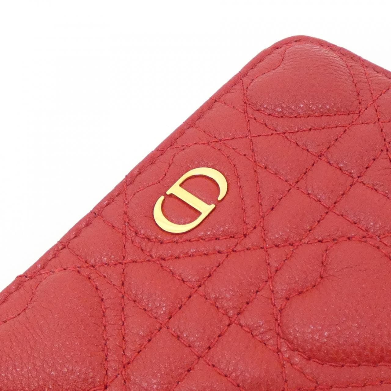 DIOR Caro Wallet Leather