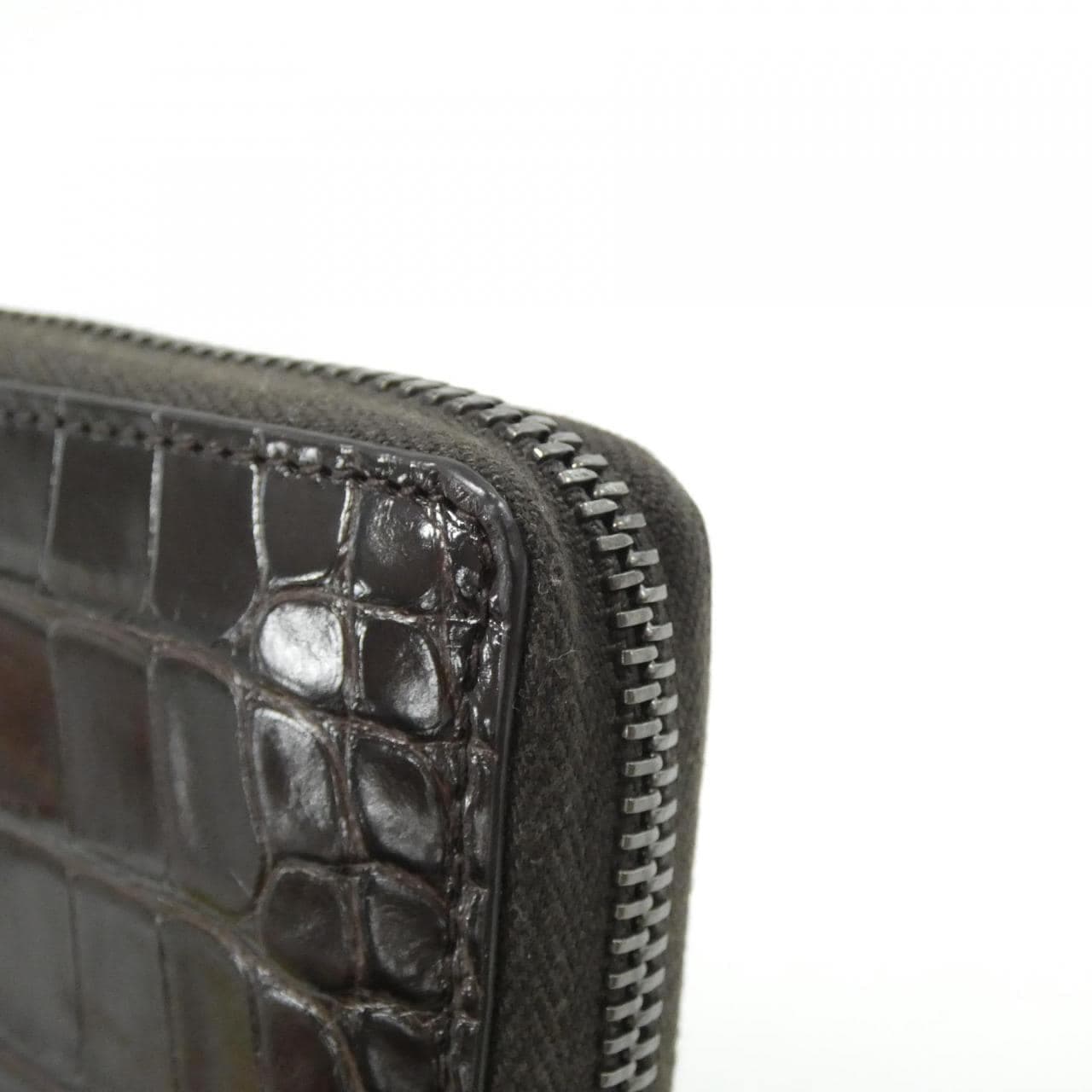 GUCCI 586889 Wallet Crocodile