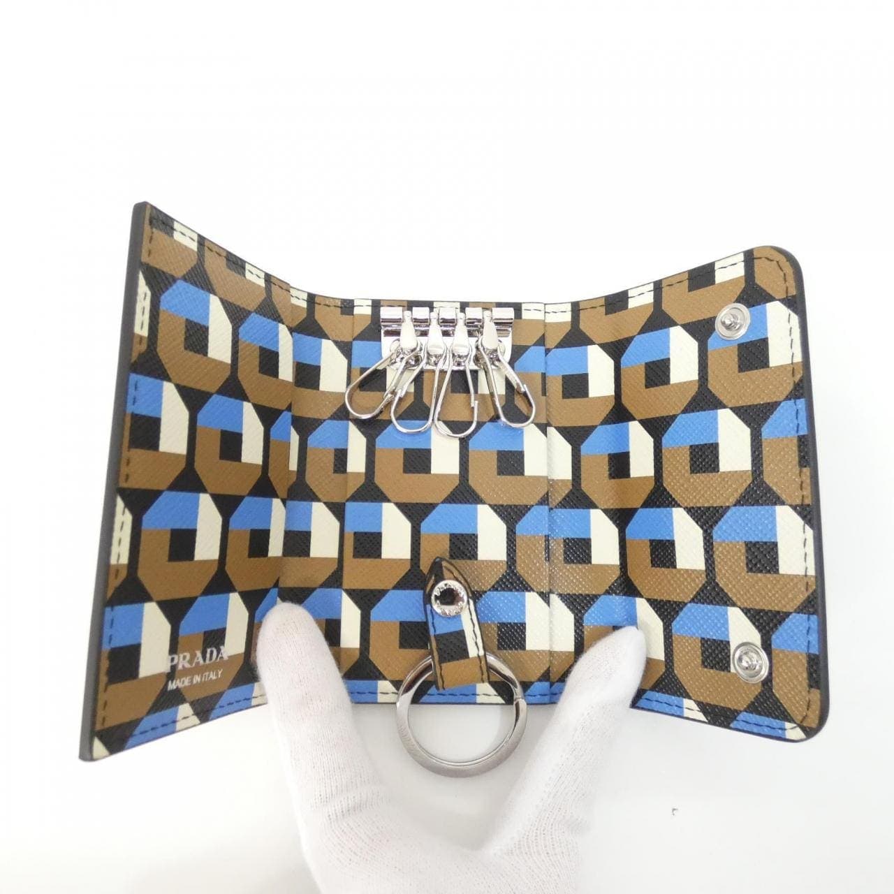 PRADA 1PG004 Key Case
