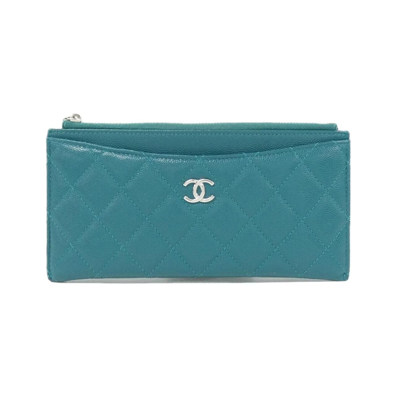 CHANEL Pouch Caviar Leather