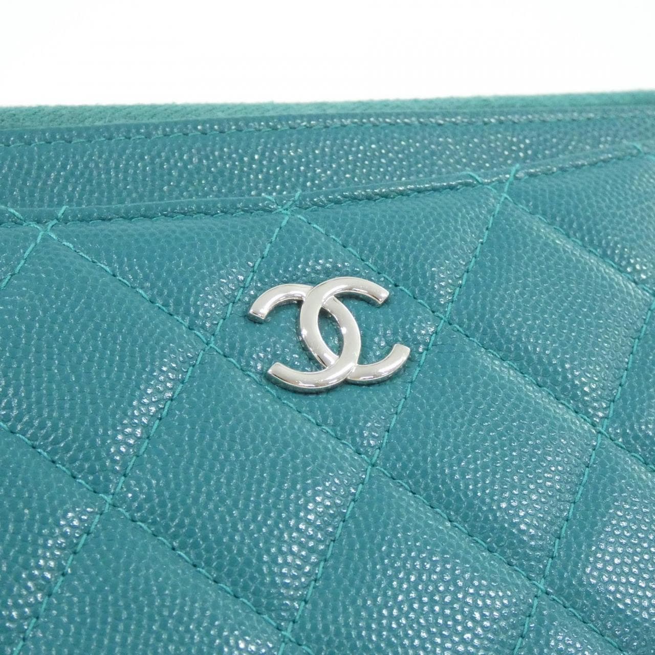 CHANEL Pouch Caviar Leather