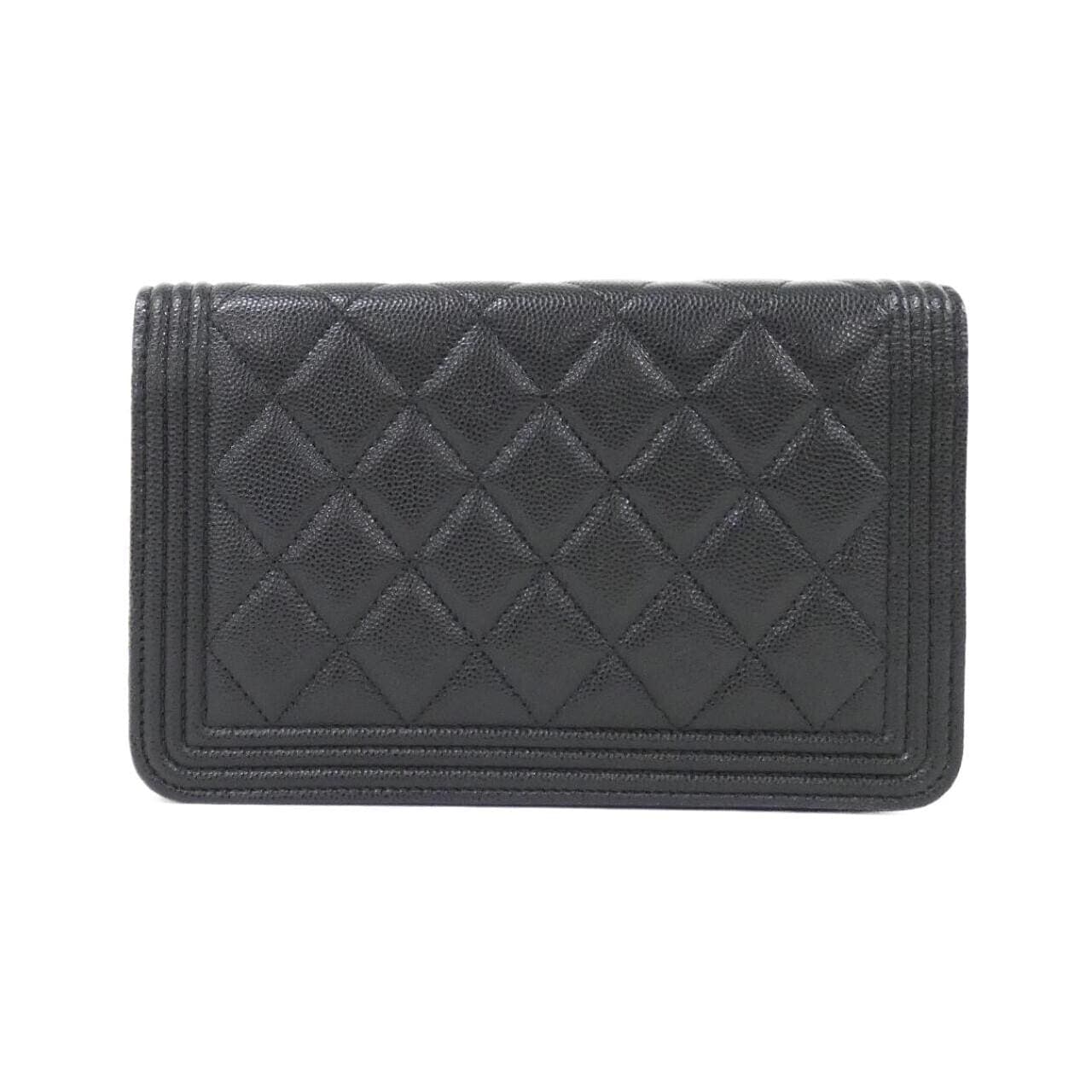 CHANEL Boy Chanel AP1117 Wallet Grained Calfskin