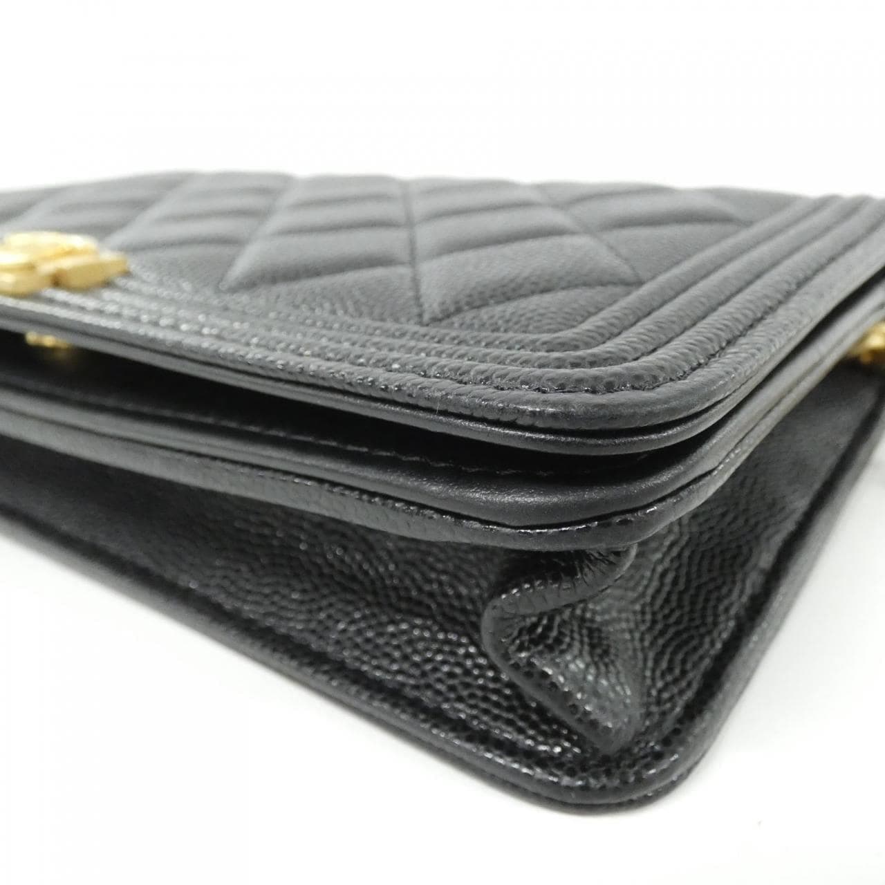 CHANEL Boy Chanel AP1117 Wallet Grained Calfskin