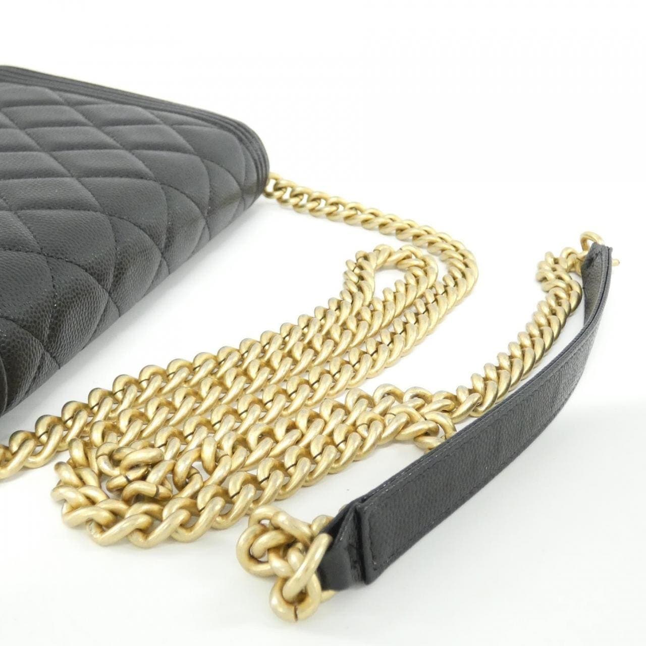 CHANEL Boy Chanel AP1117 Wallet Grained Calfskin