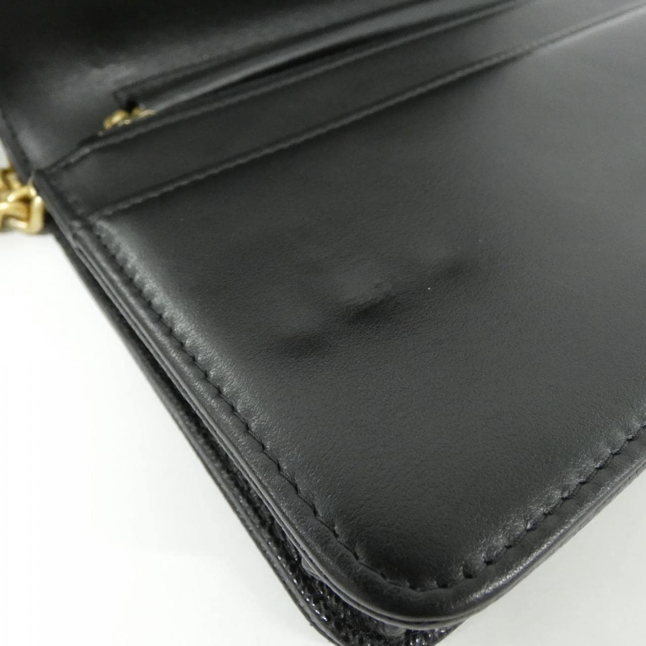 CHANEL Boy Chanel AP1117 Wallet Grained Calfskin