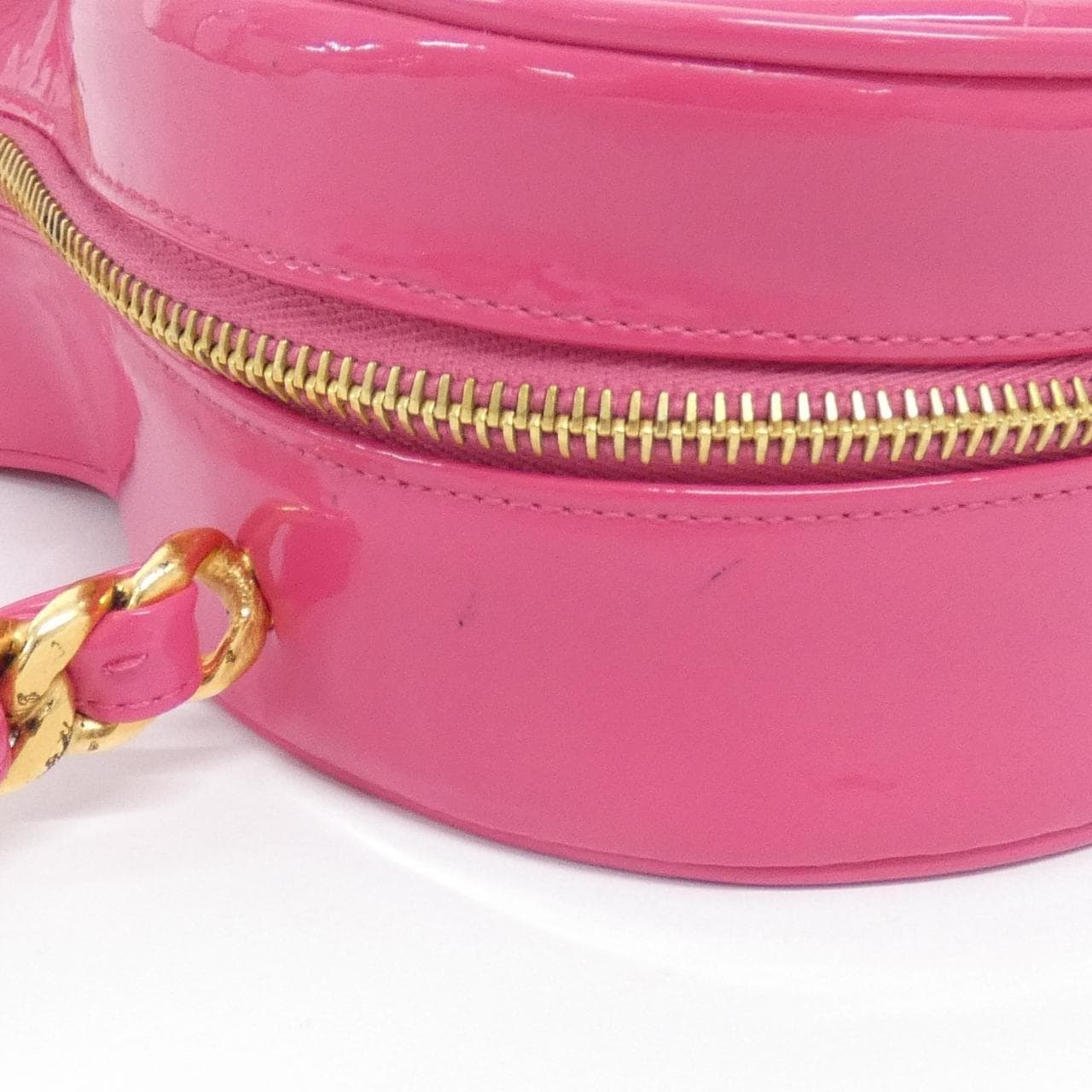 CHANEL Handbag Patent Leather