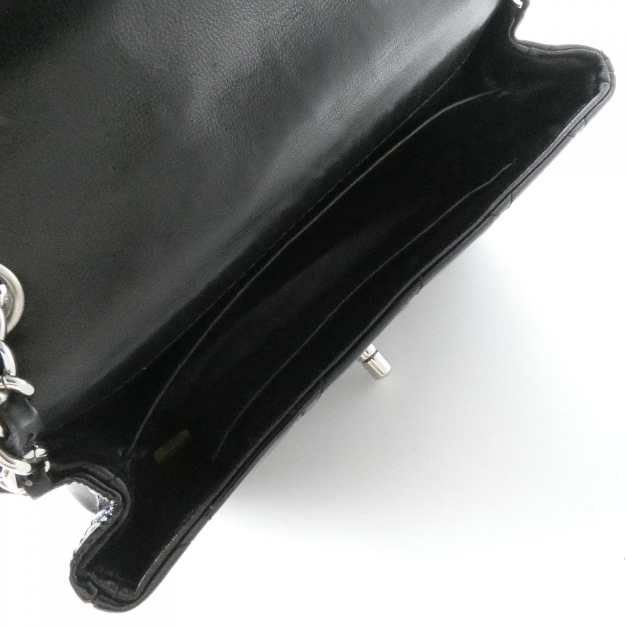 CHANEL 65050 Shoulder Patent Leather