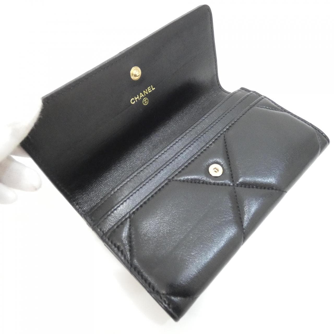 CHANEL Chanel 19 AP0953 Wallet Lambskin