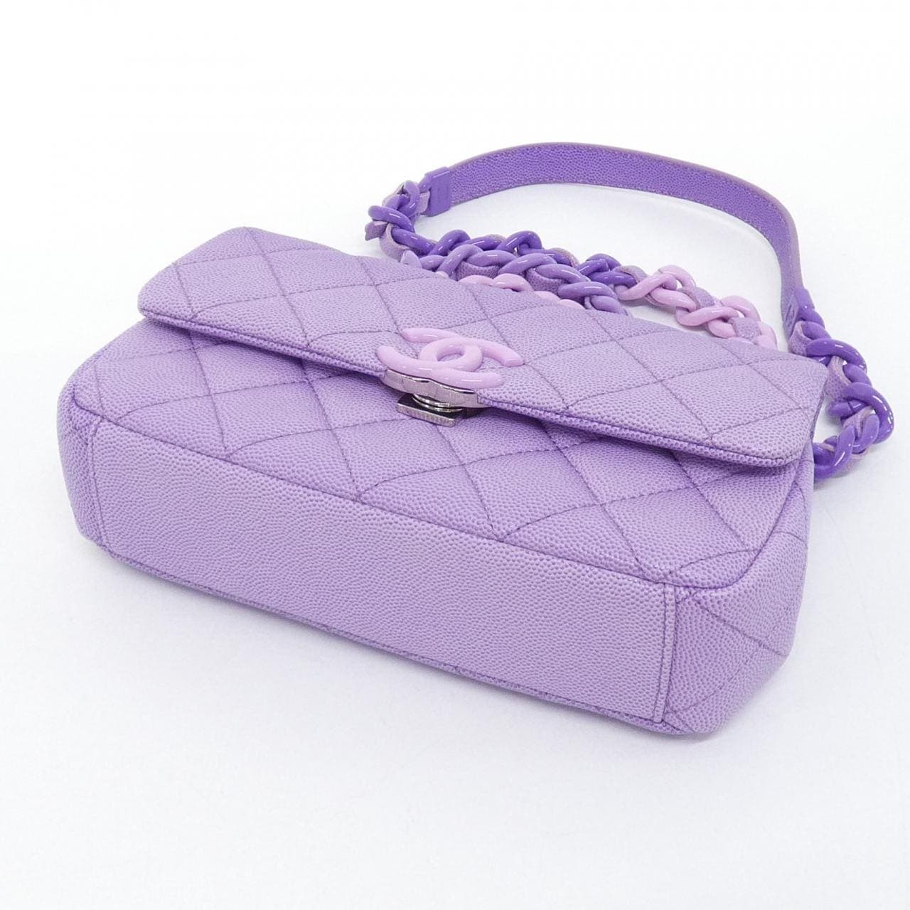 CHANEL AS4598 Shoulder Grained Calfskin