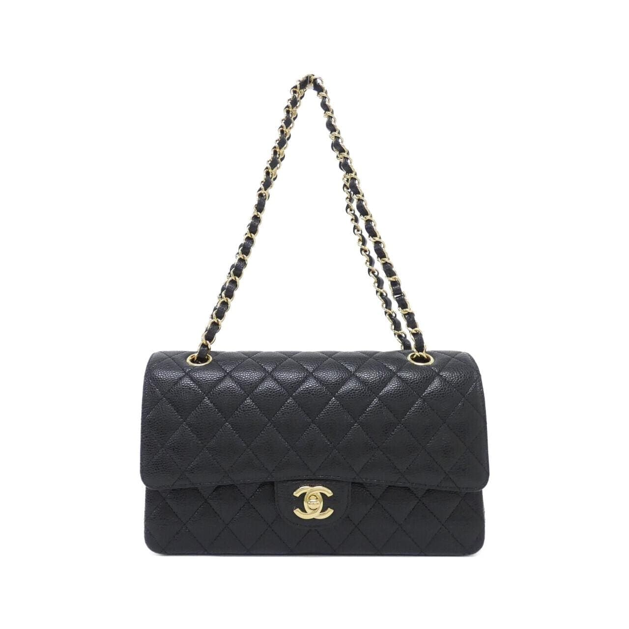 CHANEL Matelasse 1112 Shoulder Grained Calfskin