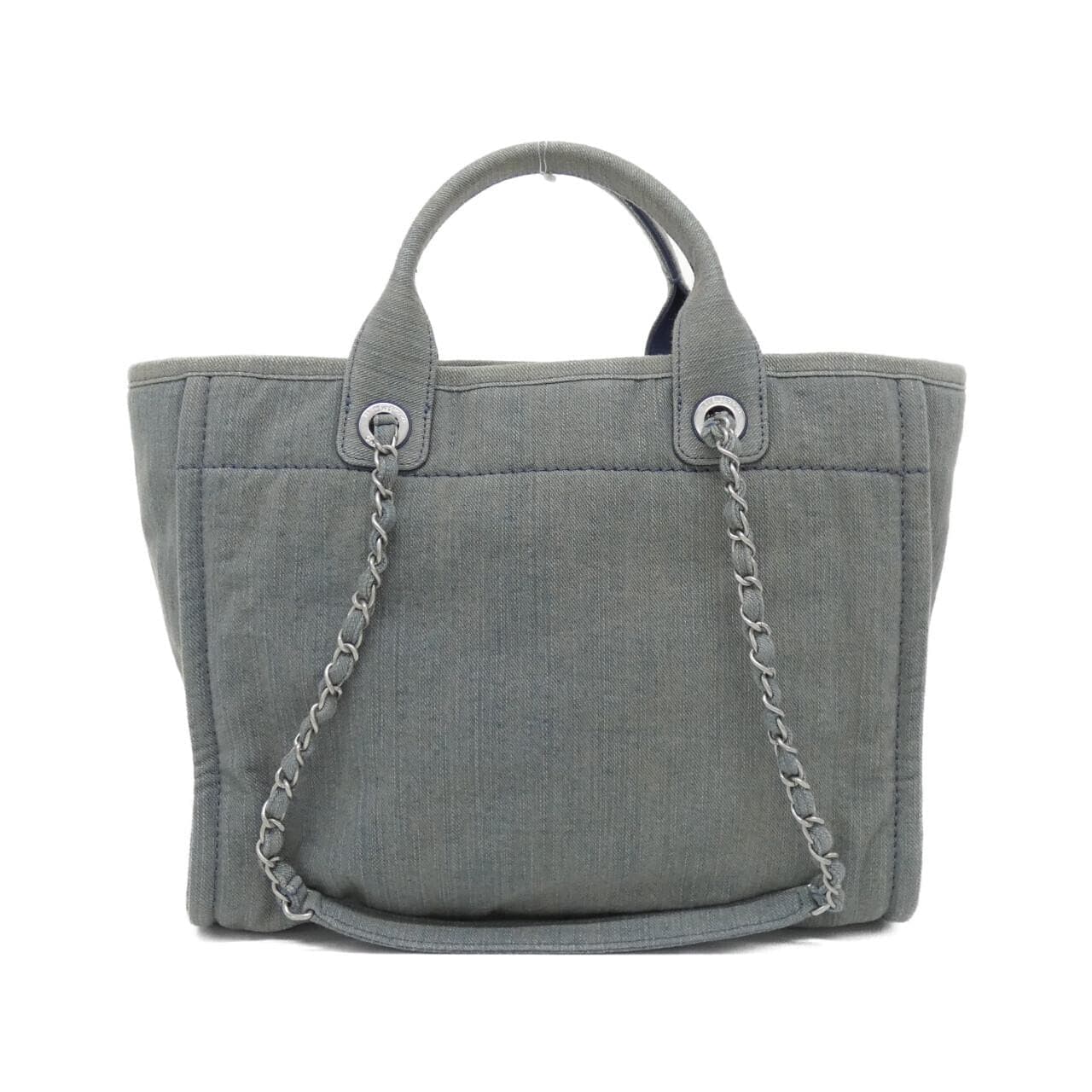 CHANEL Deauville AS3351 Handbag Denim
