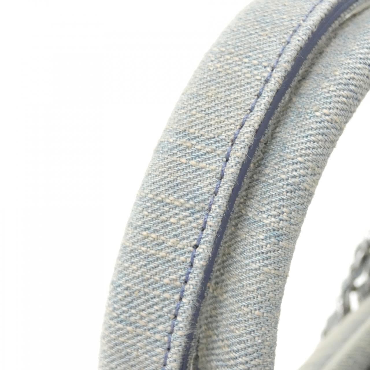 CHANEL Deauville AS3351 Handbag Denim