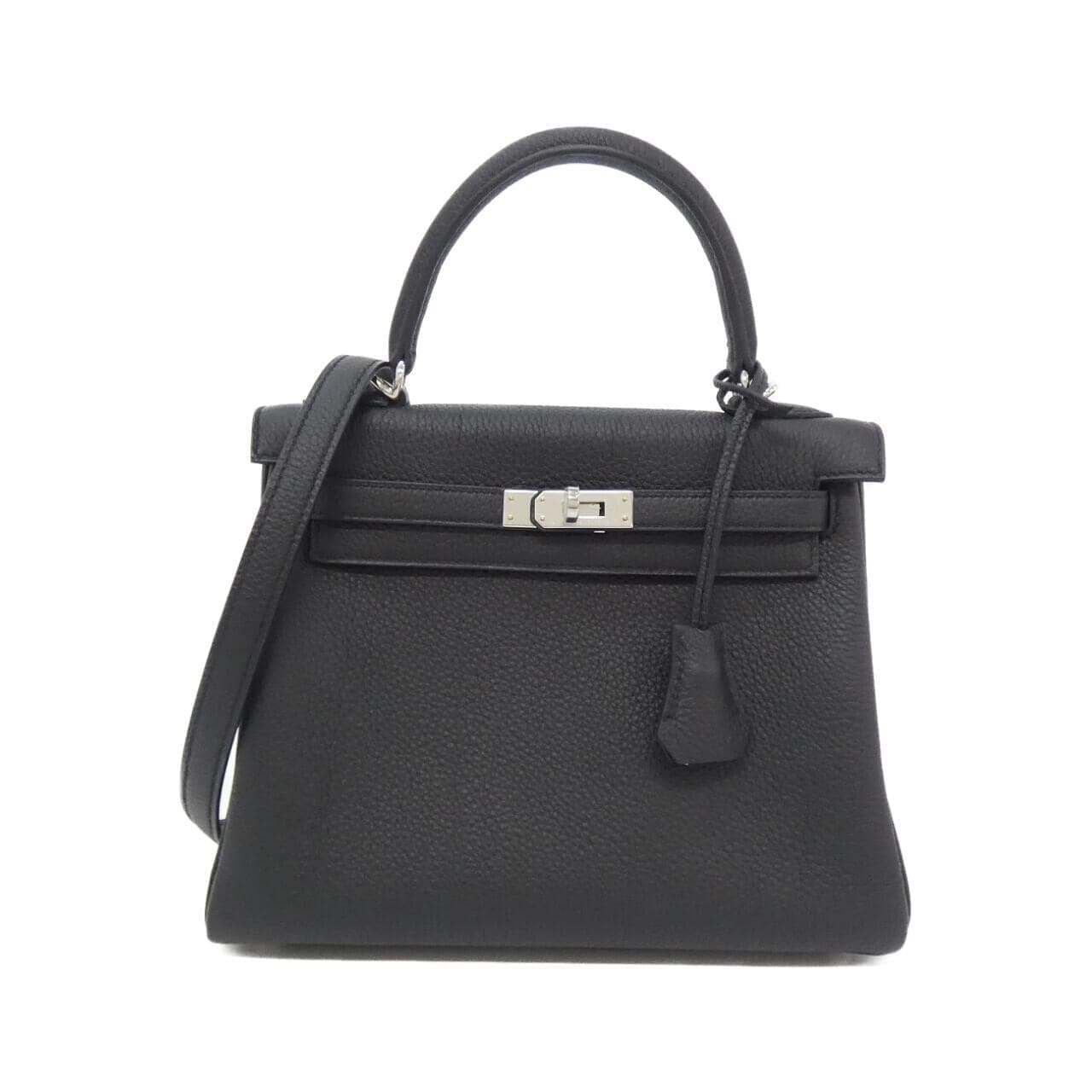 HERMES Kelly 044624CK Handbag Togo