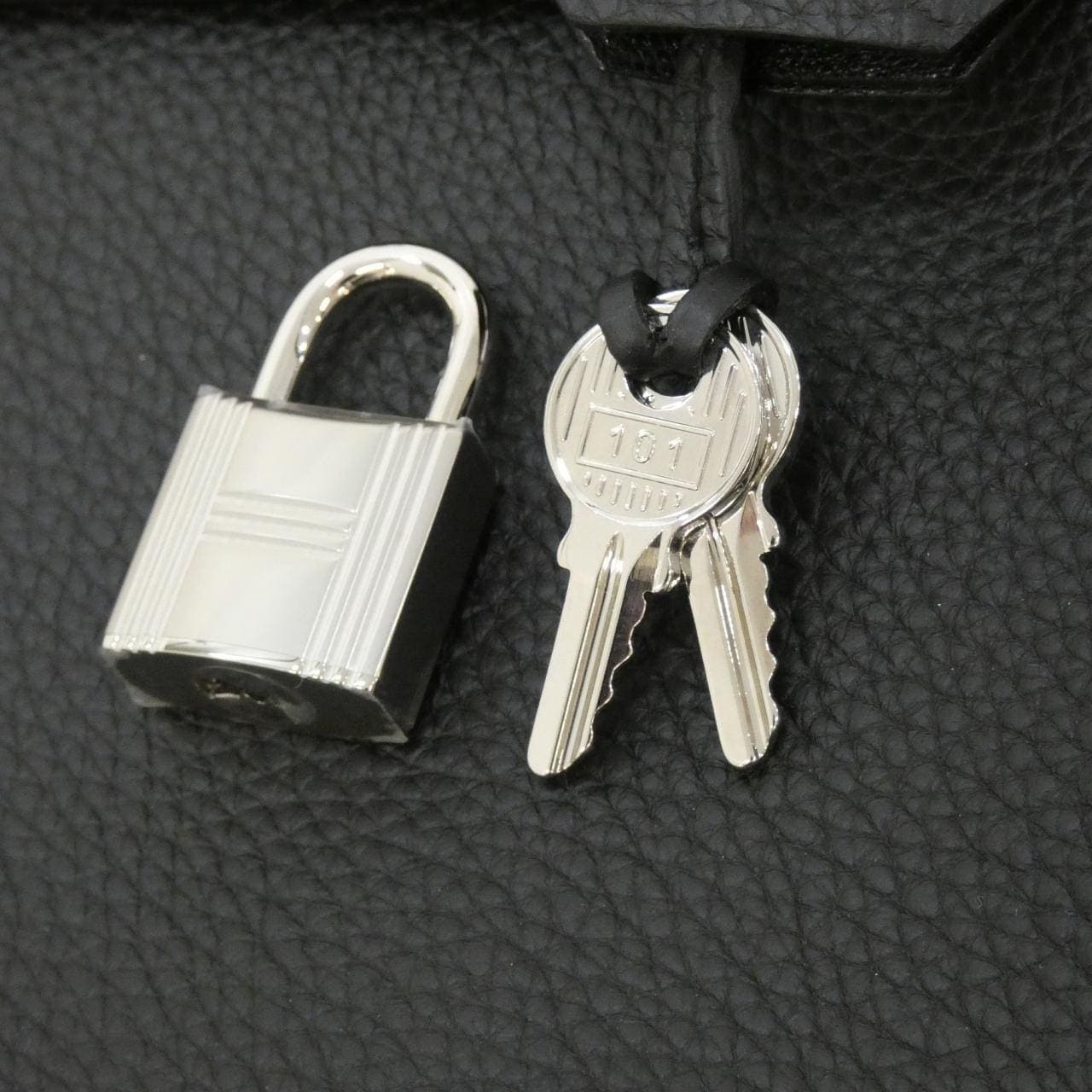 HERMES Kelly 044624CK Handbag Togo