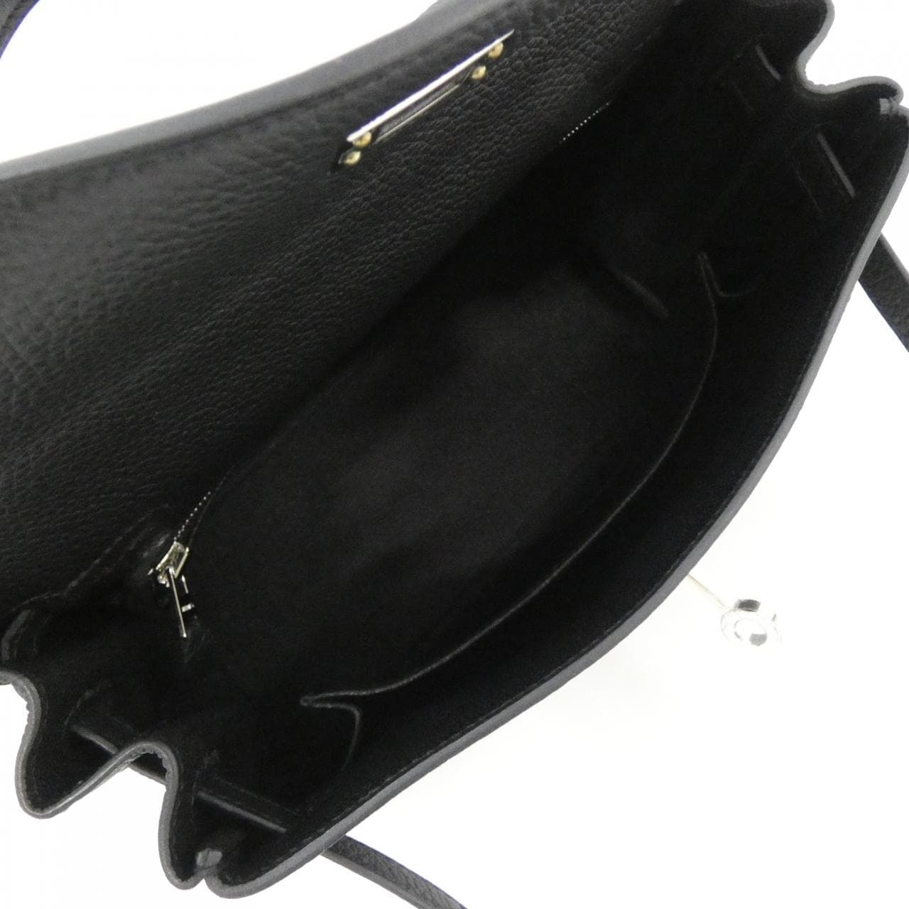HERMES Kelly 044624CK Handbag Togo