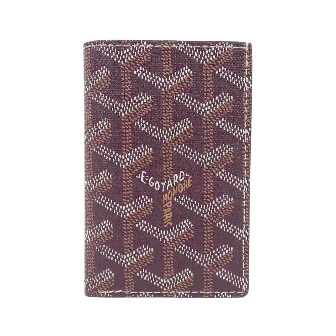 GOYARD APM115 Card Case Canvas