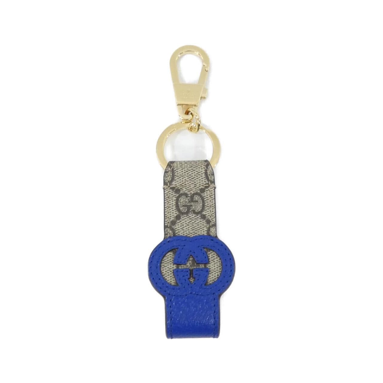 GUCCI 701432 K9GSG Key Case Canvas