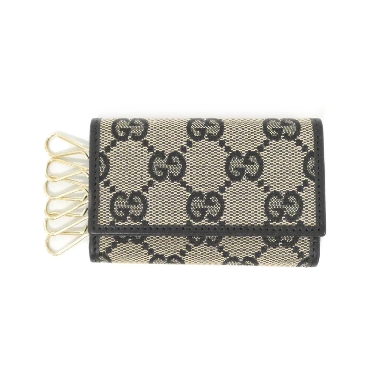 GUCCI 150402 Key Case Canvas