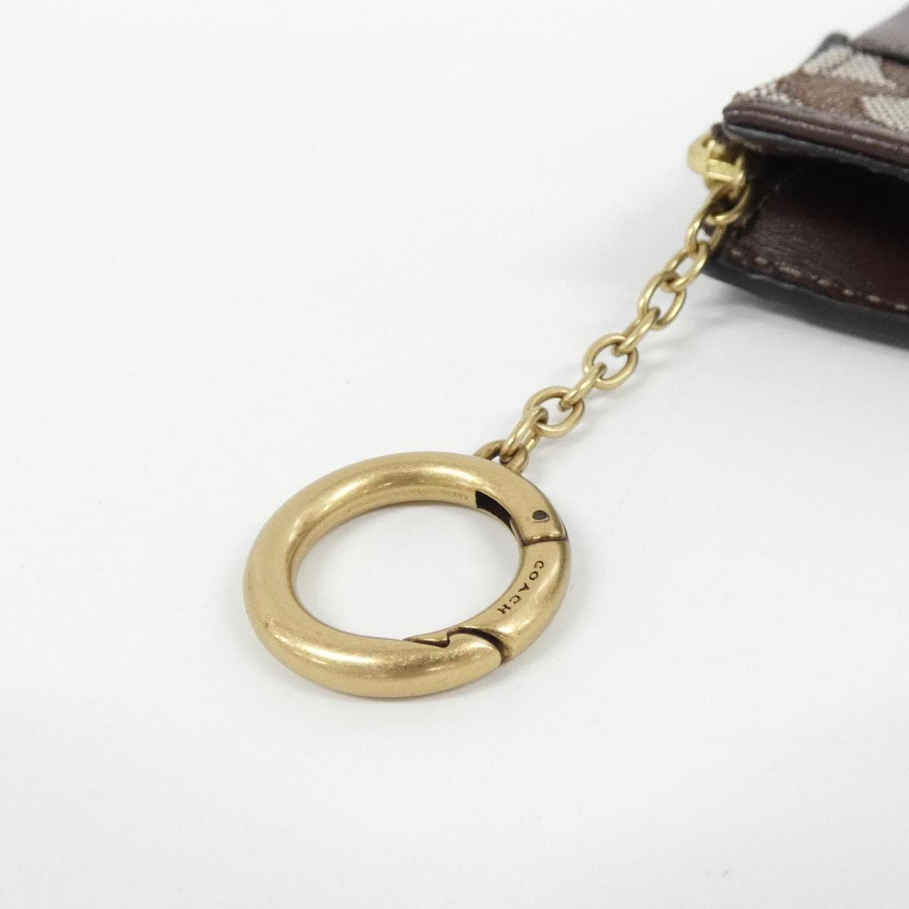 COACH CCD13 Coin Case Canvas