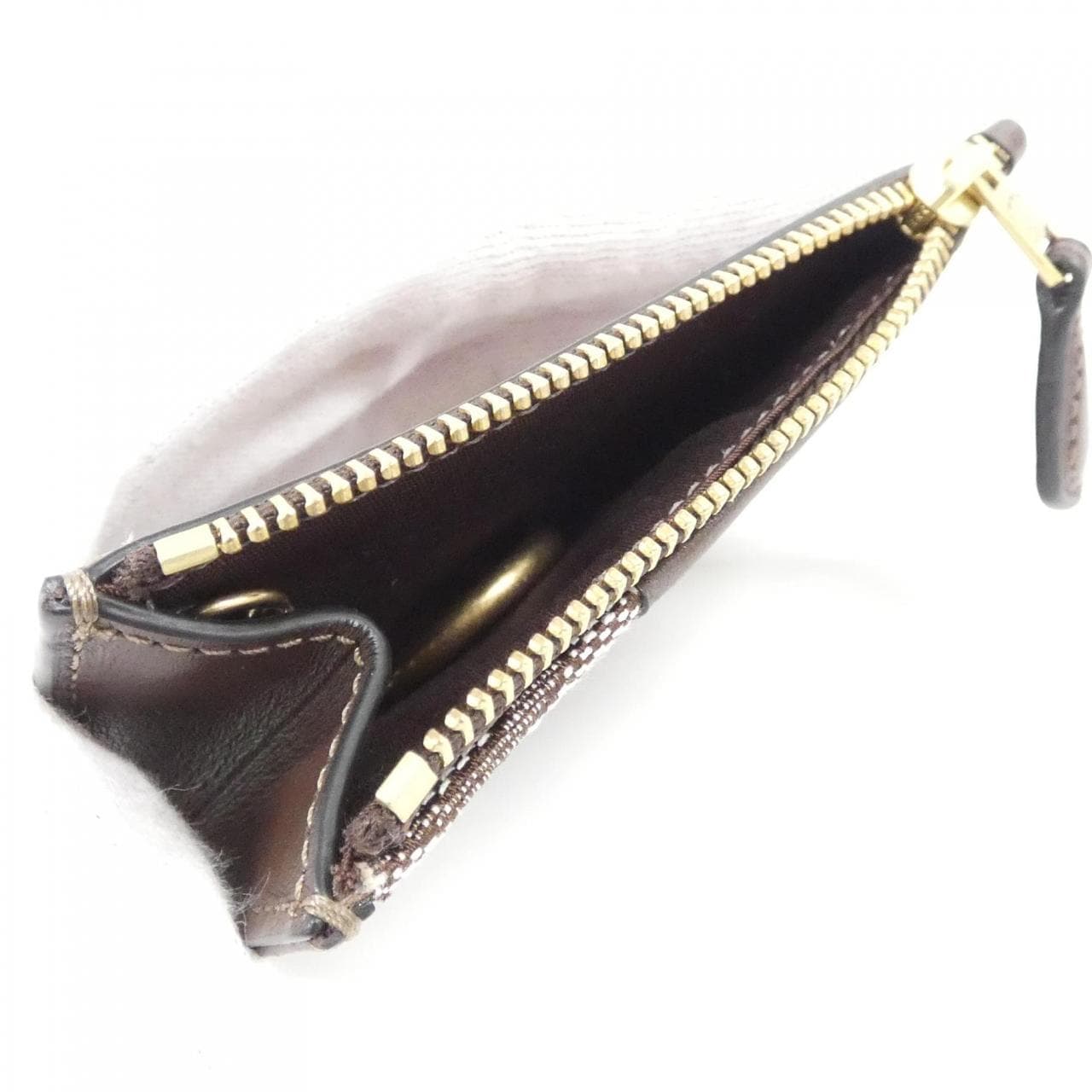 COACH CCD13 Coin Case Canvas