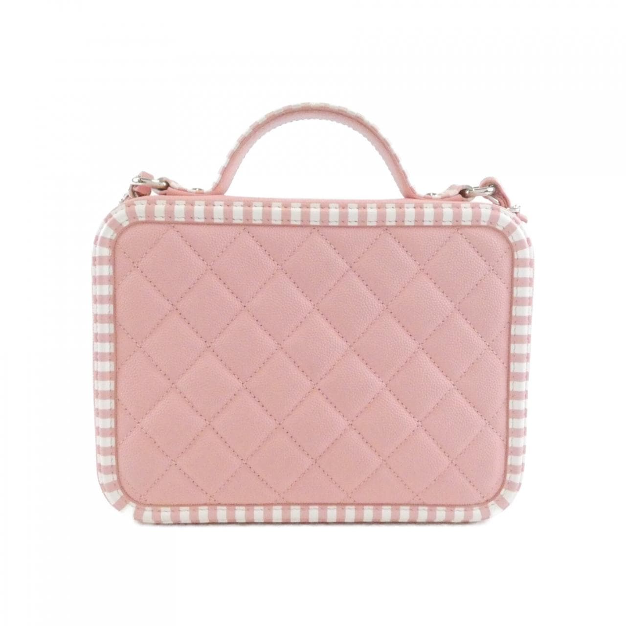 CHANEL 93343 Handbag Grained Calfskin