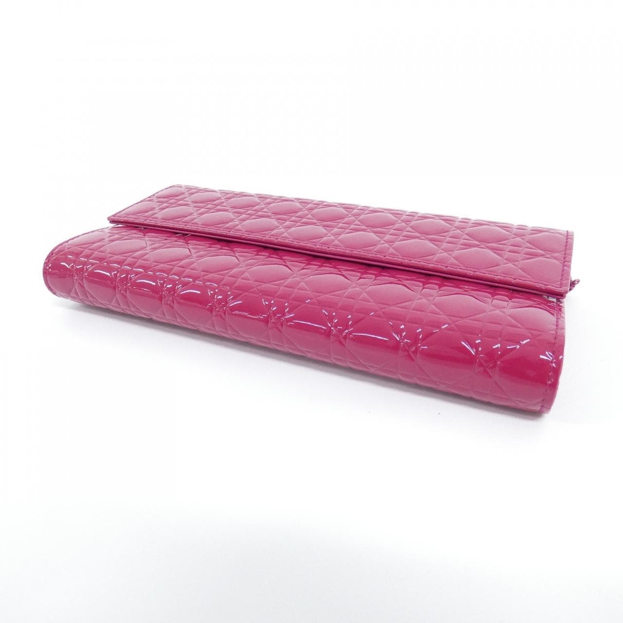 DIOR Lady Dior S0646PVCB Wallet Patent Leather