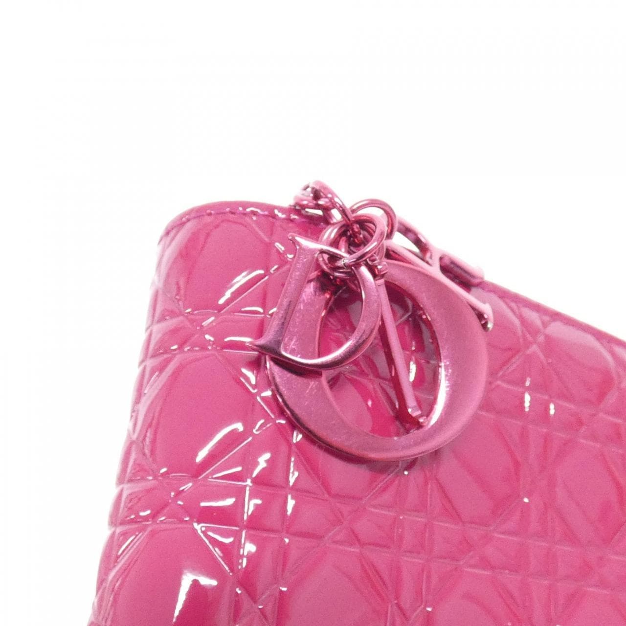 DIOR Lady Dior S0646PVCB Wallet Patent Leather